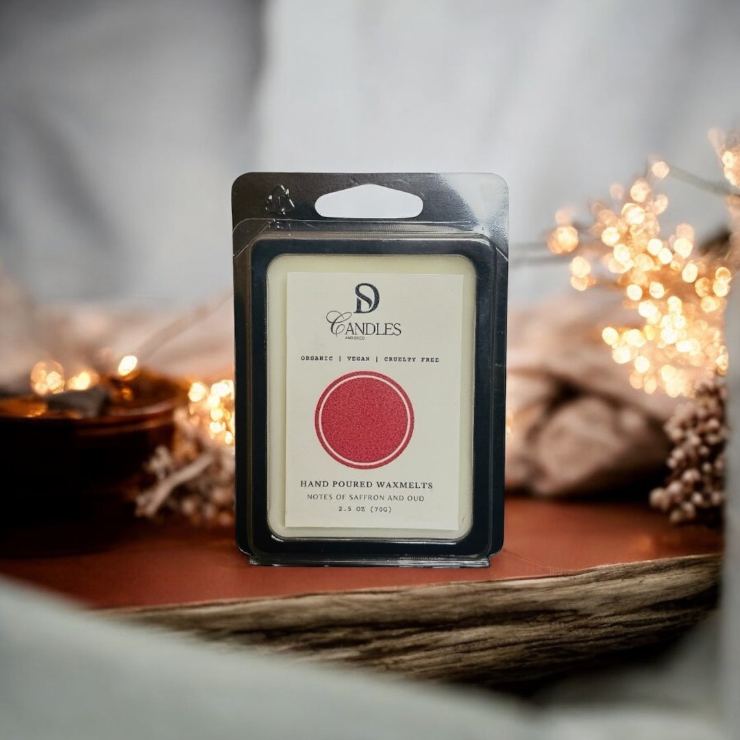 Notes of Saffron & Oud - Wax Melts