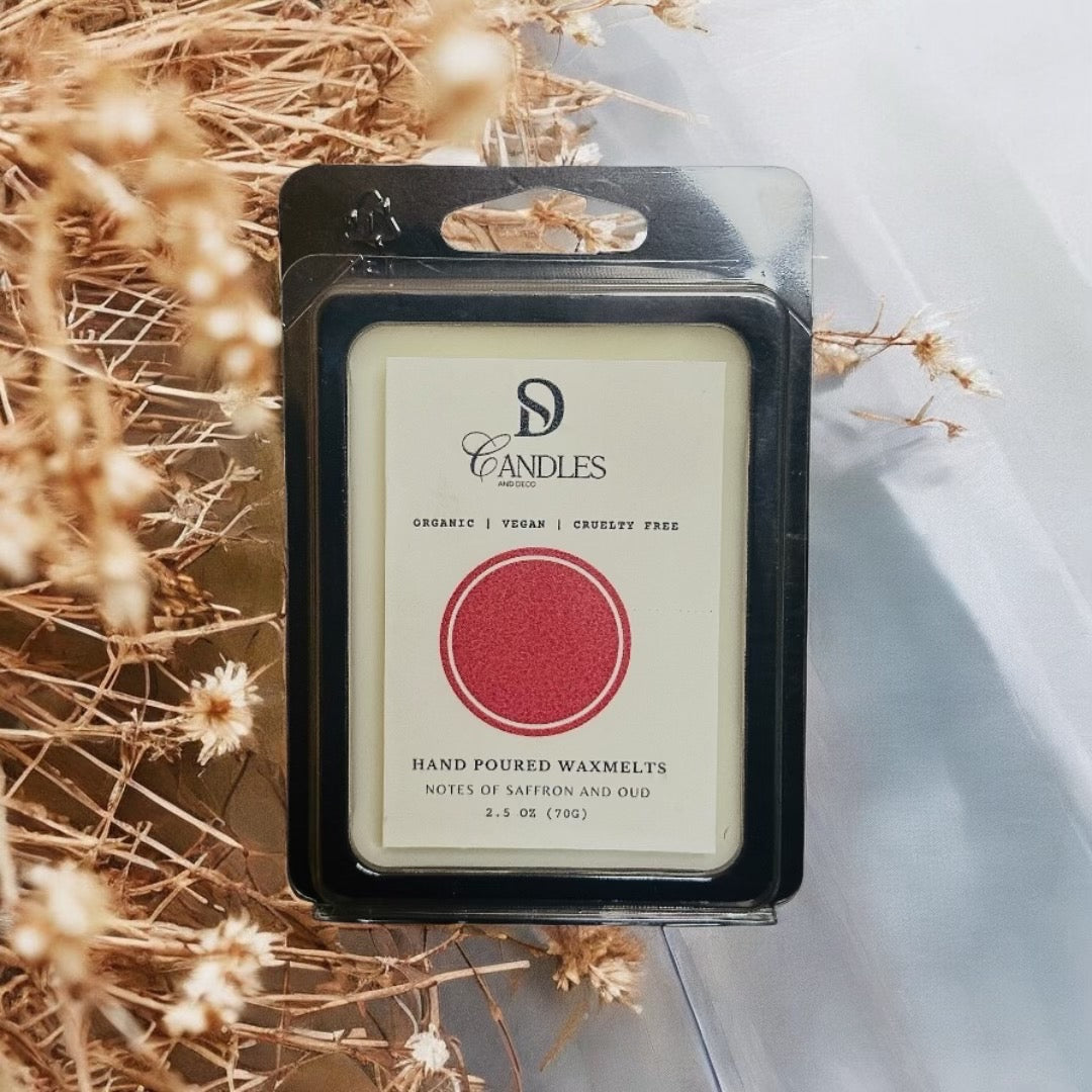 Notes of Saffron & Oud - Wax Melts