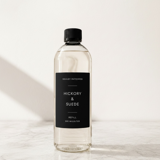 Hickory & Suede Refill Bottle 500 ml
