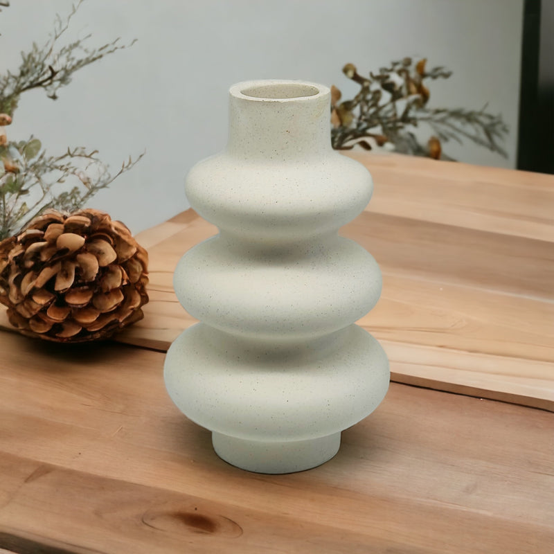 Large ceramic wave vase