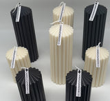 Bells Candles Pillar(Black)